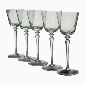 Verres en Cristal de Murano par Carlo Moretti, Set de 4
