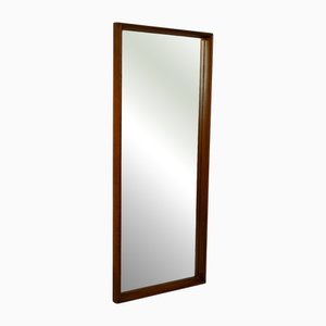 Skandinavischer Vintage Spiegel aus Teak, 1950er