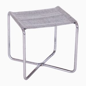 Bauhaus Stool in Chrome-Plated Steel from Mücke Melder, 1930s