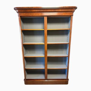 Librería antigua abierta, década de 1890