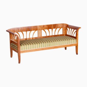 Biedermeier Sofa in Cherry and Spruce, 1820s