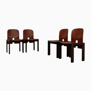 Vintage 121 Chairs by Afra & Tobia Scarpa for Cassina, 1965, Set of 4