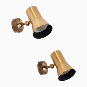 Wall Lights from Hans-Agne Jakobsson, 1960s, Set of 2