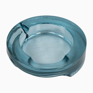 Mid-Century Glas Aschenbecher von Fabio Frontini für Arnolfo Di Cambio, Italien, 1970er