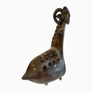 Glazed Ceramic Vase Sculpture from Vallauris, 1960s