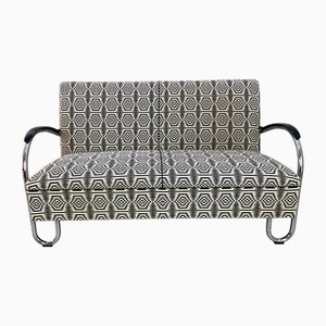 Bauhaus 444 Tubular Sofa by Willem Hendrik Gispen for Gispen, 1990s
