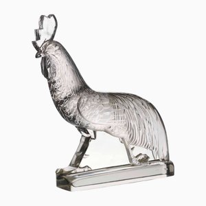 René Lalique, Jungle Cockerel, 1936, Glass