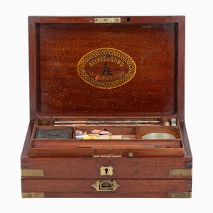 Victorian Campaign Military Artist's Watercolour Box from Reeves & Son