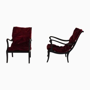 Set of Lounge Chairs by Gigiotti Zanini, 1930
