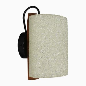 Nordic Wall Light in Acrylic Glass and Teak, 1960s