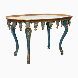 Lackierter Couchtisch im Louis XV Stil, 1960er