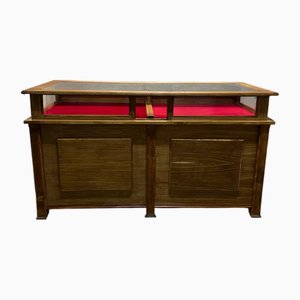Vintage Display Counter in Oak