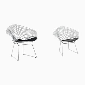 Poltrone Diamond di Harry Bertoia per Knoll International, 1952, set di 2