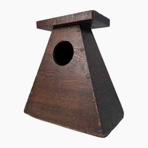 Japanese Wooden Step Stool, 1920s