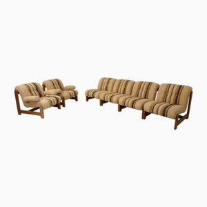 Vintage Modular Sofa, Set of 6