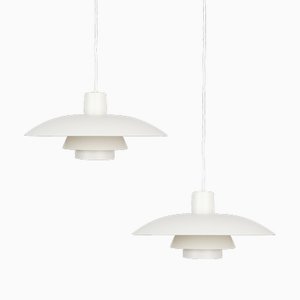 Vintage PH 4/3 Hängelampen von Poul Henningsen für Louis Poulsen, 1966, 2er Set