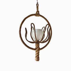 Lampe à Suspension Vintage par Adrien Audoux & Frida Minet, 1960s