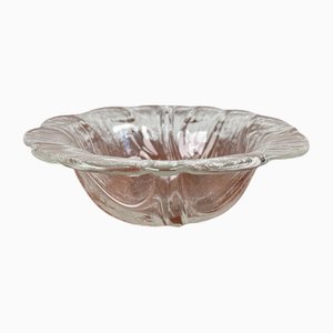 Kleine Vintage Eden Series Schale aus Glas von Lars Hellsten für Orrefors, Schweden, 1970er