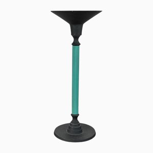 Postmodern Metal Candleholder, 1980s