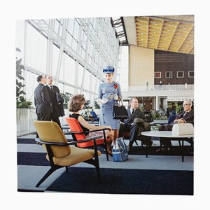Vintage Sabena Photograph on Panels, 2000s