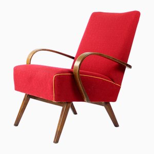 Mid-Century Sessel von Ton, Ehemalige Tschechoslowakei, 1960er
