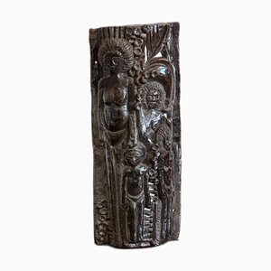 Particular and Relief in Glazed Terracotta