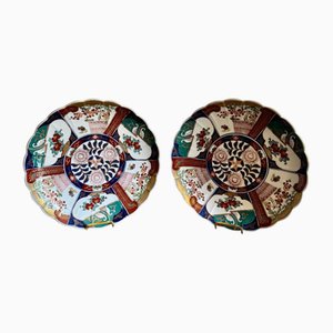 Japanese Imari Chargers, 1920s, Set of 2