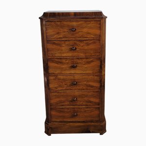 Large 19th Century Chest of Drawers in Walnut
