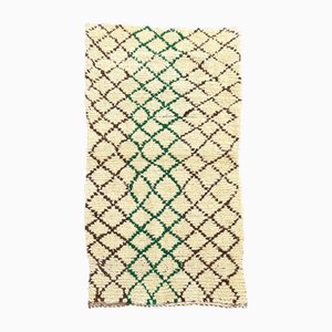 Moroccan Beni Ourain Handwoven Wool Rug, 1990s