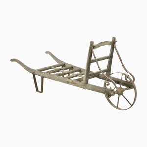 Brouette 19ème Siècle en Bois et Métal
