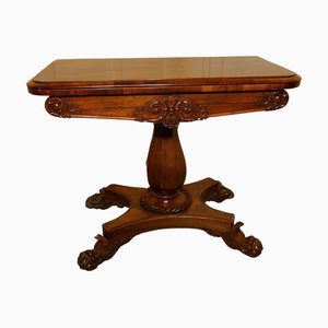 Table de Jeux ou Jeux de Cartes William IV, 1830s