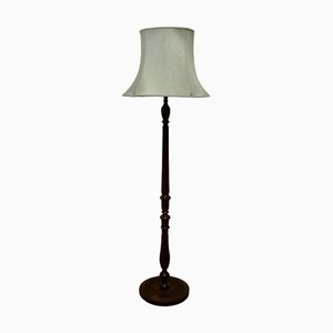 Tall Turned Floor Lamp, 1930s