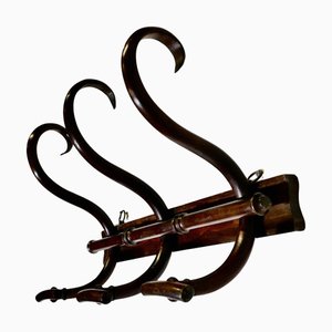 Row of 3 Bentwood Hat and Coat Hooks