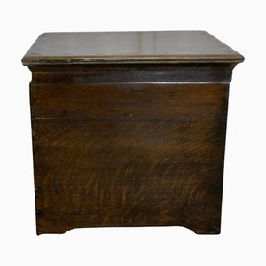 Brown Sturdy Oak Chest