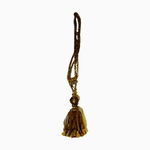Large Gold Silk Tassels, 1960s, Set of 6