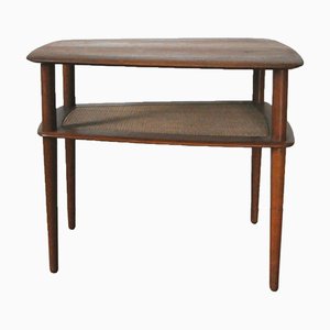 Modern Danish Lamp Table in Teak by Hvidt & Mølgaard for France & Søn / France & Daverkosen, Denmark, 1950s