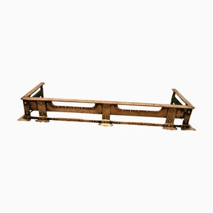 19th Century Arts and Crafts Riveted Copper Fender, 1880s