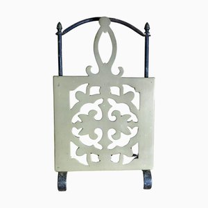 19th Century Sliding Brass and Iron Adjustable Trivet