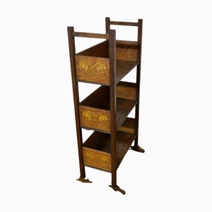 Arts and Crafts Shelf Bookcase in Oak, 1910