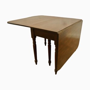 Victorian Mahogany Drop Leaf Cottage Diner