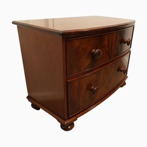 Victorian 2 Drawer Chest of Drawers, 1980s
