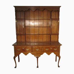 Georgian Country Oak Dresser, 1800s