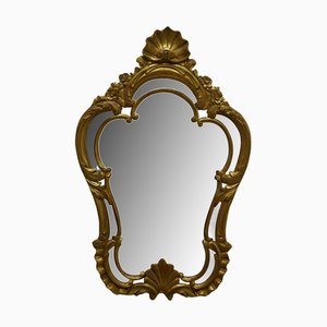 Vergoldeter französischer Konsolenspiegel, 19. Jh.