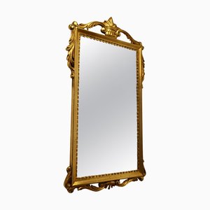 Napoleon III French Gilt Wall Mirror, 1940s