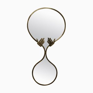 Large Mid-Century Wall Mirror, 1960s