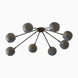 Deckenlampe von Angelo Lelii für Arredoluce, 1940er