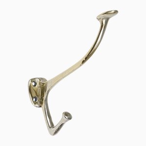 Art Nouveau Nickel Brass Wall Hook by Adolf Loos for Café Capua, Vienna, 1916