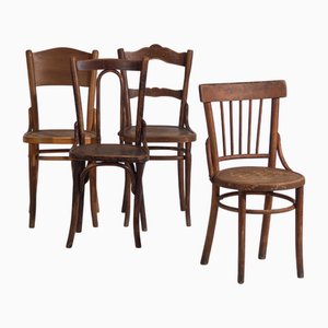 Sillas de Thonet, años 20. Juego de 4