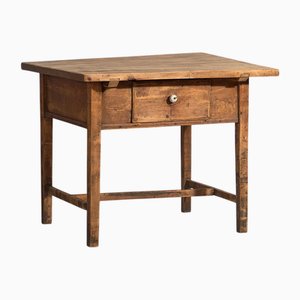 Hardwood Side Table, 1920s