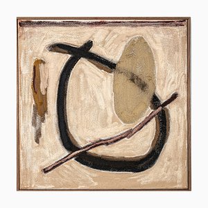Vera Edwards, Medium Abstract, Oil on Paper, Framed